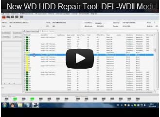 New WD HDD Repair Tool: DFL-WDII Modules Offset Shifting
