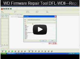 DFL-WDII, The Best WD HDD Repair Tool-Regenerate ATA Mod. For ROYL Series in Safe Mode