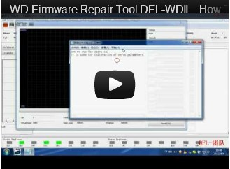 DFL-WDII, The Best WD HDD Repair Tool-How To Run Servo Calibration