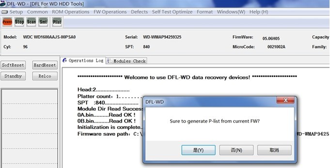 Plakater Vægt klodset Perfect HDD Repair Solution To WD HDD P-list Damage by DFL-WDII HDD Repair  Tool - Dolphin Data Lab