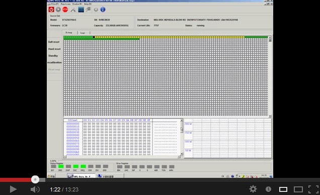 DFL-DDP USB3.0 Data Recovery Equipment Images Faulty Hard Drives