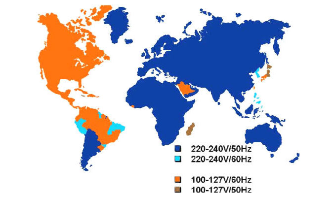 Voltage Around the World