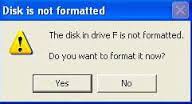 disk-not-formatted
