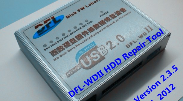 wd hdd firmware repair tool dfl-wdii