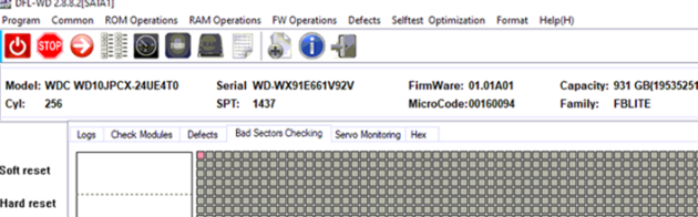 Western Digital WD10JPCX-24UE4T0 HDD Data Recovery Steps - Dolphin Data Lab