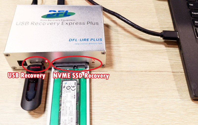 DFL-URE Recovers NVME - Dolphin Data Lab